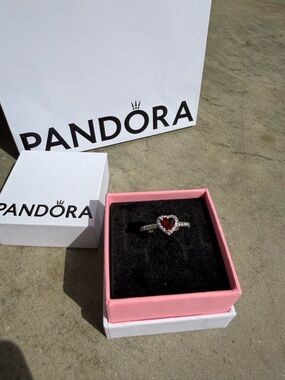 Pandora Heart Promise Ring